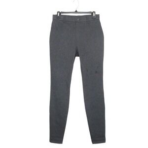 Time and Tru‎ Pants Womens M 8 10 Gray Ankle Pull On Stretch Pockets Casual Work
